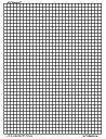 Black Graph Paper, 10/inch Black, Legal