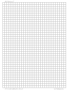 Grid Blank - Graph Paper, 6mm LightGray, Letter