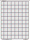 Black&LightGray 2 by 20 Per Inch Linear Engineering Graph Paper, Letter