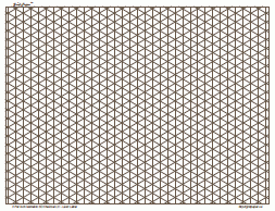 3 dimensional graph paper 2cm charcoal full page land legal