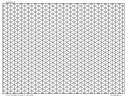 Isometric Grid Paper, 3mm Gray, Full Page Land A5
