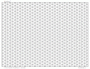 Isometric Grid Paper, 1cm LightGray, Full Page Land Letter
