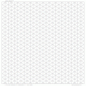 Isometric Paper, 2/inch Watermark, Square Land Letter