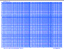 Logarithmic - Graph Paper, Blue 1 Cycle, Full-Page Landscape A5 Grid Paper